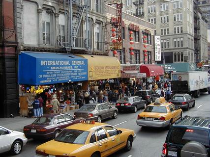 Stores in Chinatown<br>Location: <a href="https://www.google.com/maps/search/?api=1&query=40.7198,-74.00157" target="_new">New York City Tour, Broadway between Howard St and Canal St</a>